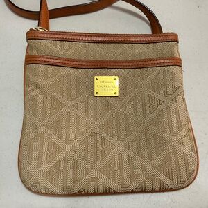 Lauren Ralph Lauren Signature Canvas Swing Pack Crossbody